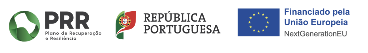 Financiamento PRR | República Portuguesa | União Europeia Next Generation EU