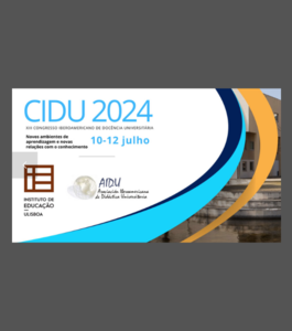 XIII CIDU – Congresso Ibero-americano de Docência Universitária